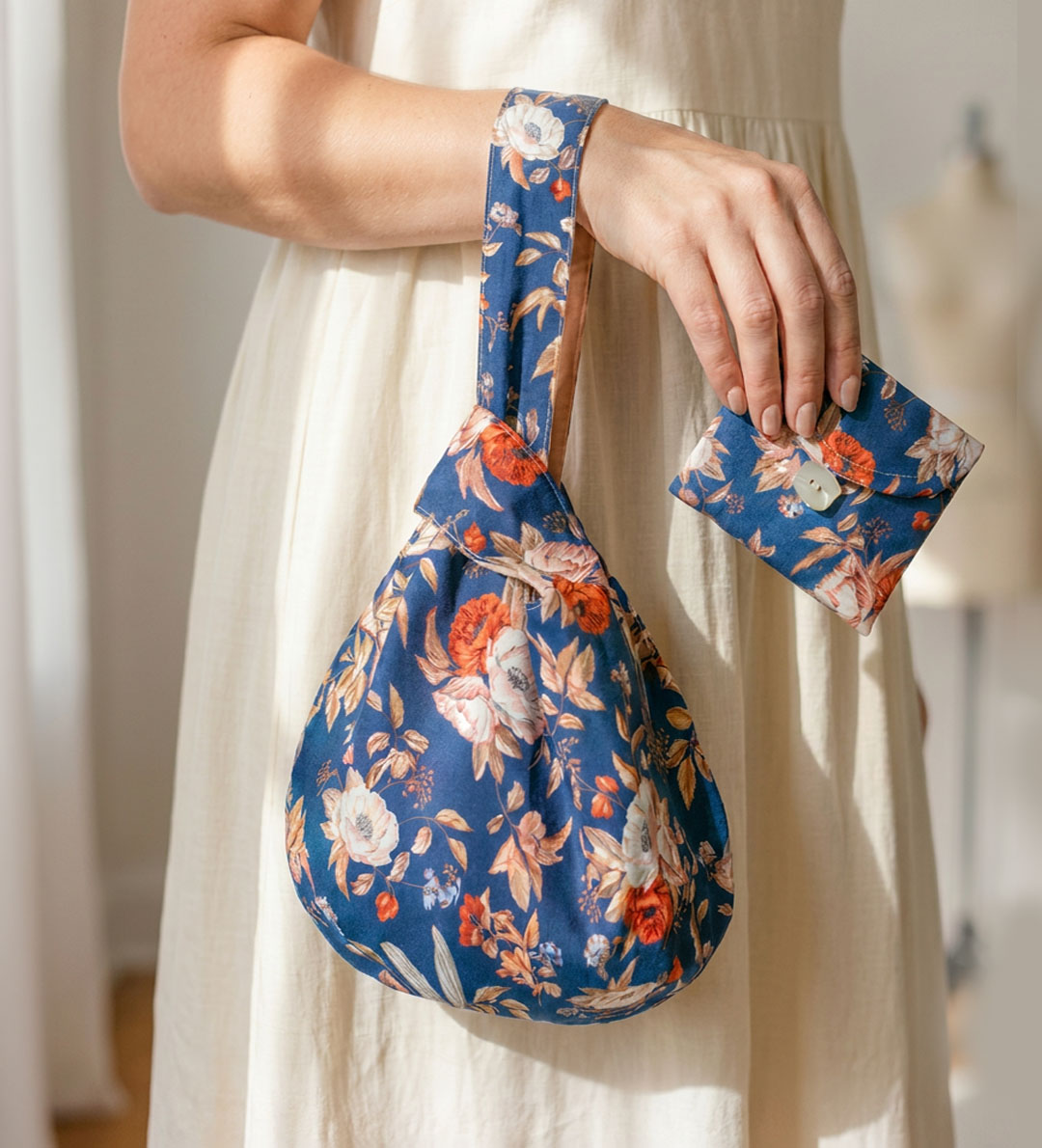 Knot bag s kapsičkou